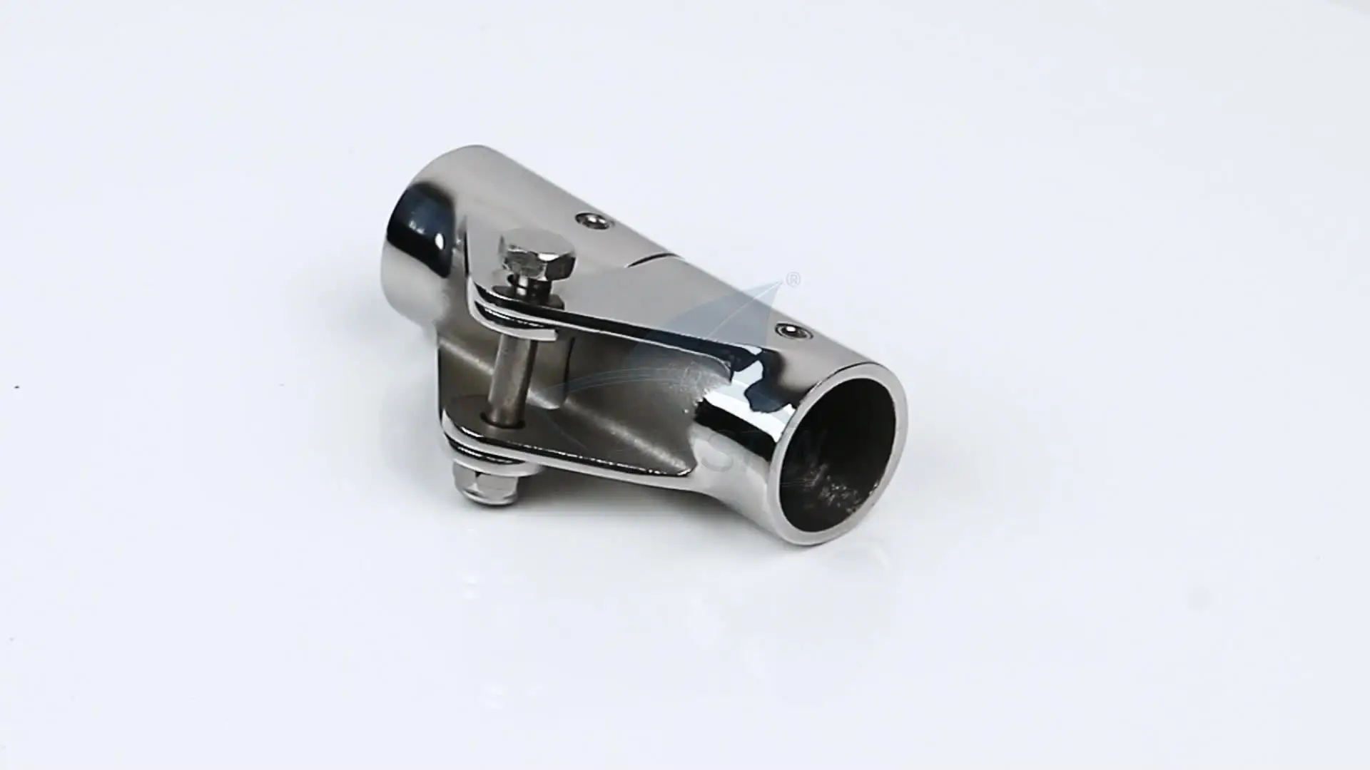 Connettore Per Tubi In Acciaio Inox 316 Per Yacht: Pieghevole E Regolabile A 180° Per Tendalini Bimini - 4
