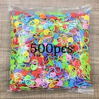 100-1000 pièces mélange de couleurs résine plastique petit Clip verrouillage point marqueurs Crochet loquet outils de tricot aiguille pince crochet outil de couture 1