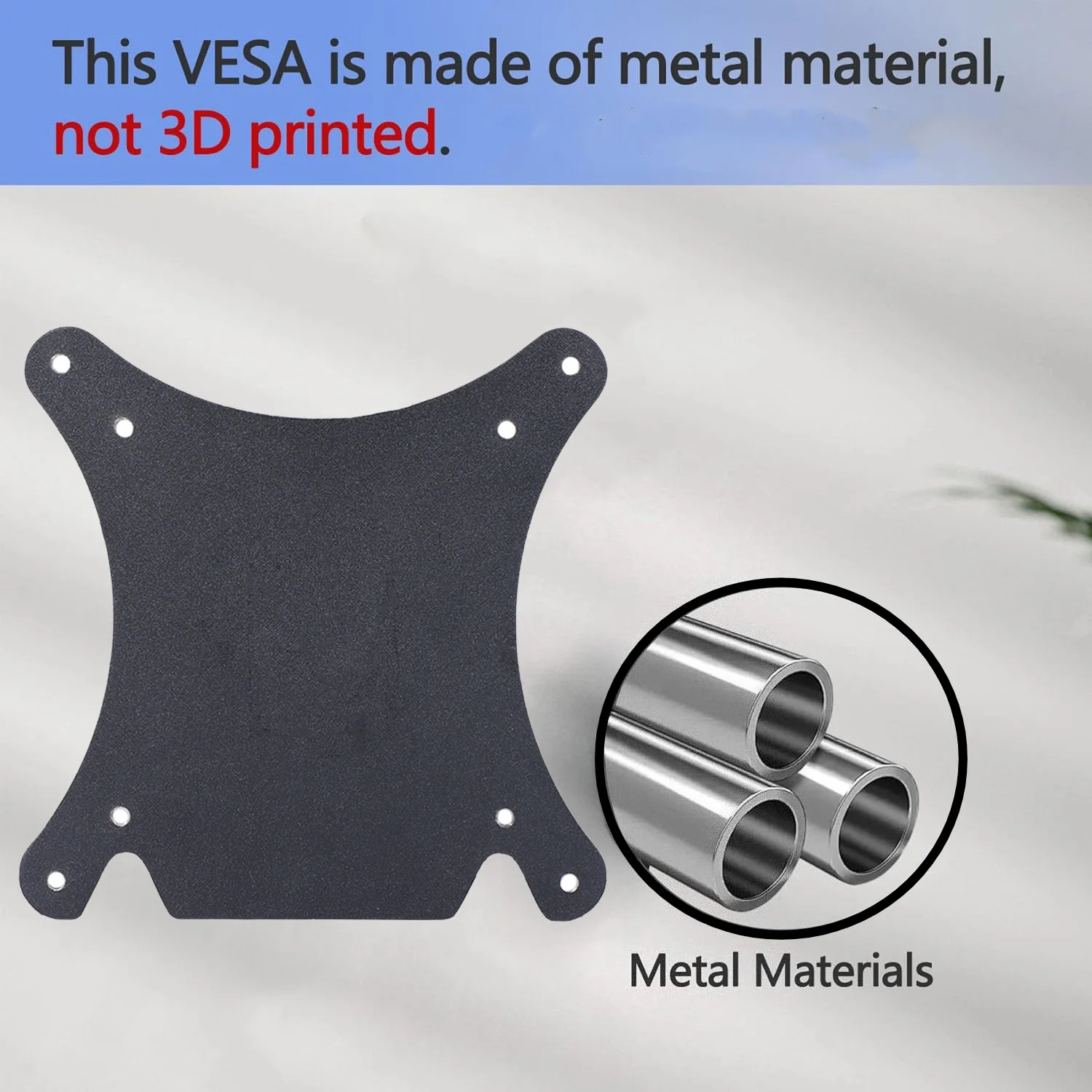 HP 22f 22er 23es 27fw 24es 25er 27es 27er 모니터용 새 벽걸이 브래킷, 모니터 암용 VESA 어댑터 75x75 100x100