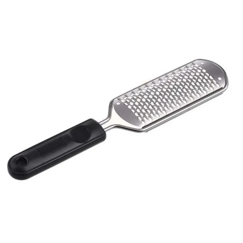 

304 Stainless Steel Foot Rasp Feet File Plastic Handle Lima Pies Pedicure Scrubber Tools Feet Grater