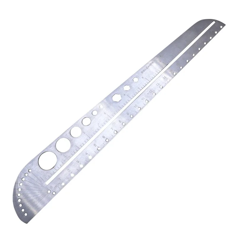 Multifunctional Stainless Steel Angle Protractor Ruler Degree Measuring Tool Kawaii School Supplies stainless steel ruler,ruler set,rotatable ruler,folding ruler,drawing ruler,quilting ruler,metal ruler,straight ruler,curve ruler,cats paw ruler,plastic ruler,viewfinder ruler,geometry set,triangle ruler