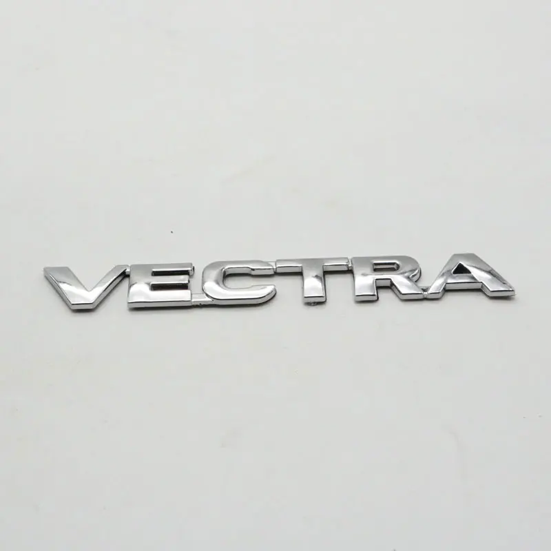 Per Vectra 3D Emblem Badge Lettera Car Rear Trunk Number Sticker Logo