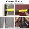 Applicator Caulking Gun Hand Tools Grouting Gun Cement Lime Pump Grouting Mortar Sprayer Grout Filling Tools With 4 Nozzles 6