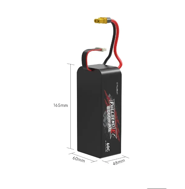 iFlight Fullsend E 6S 8000mAh 22.2V 8000mAh 60C 6S XT60 Battery with XT60 connector for FPV parts 2