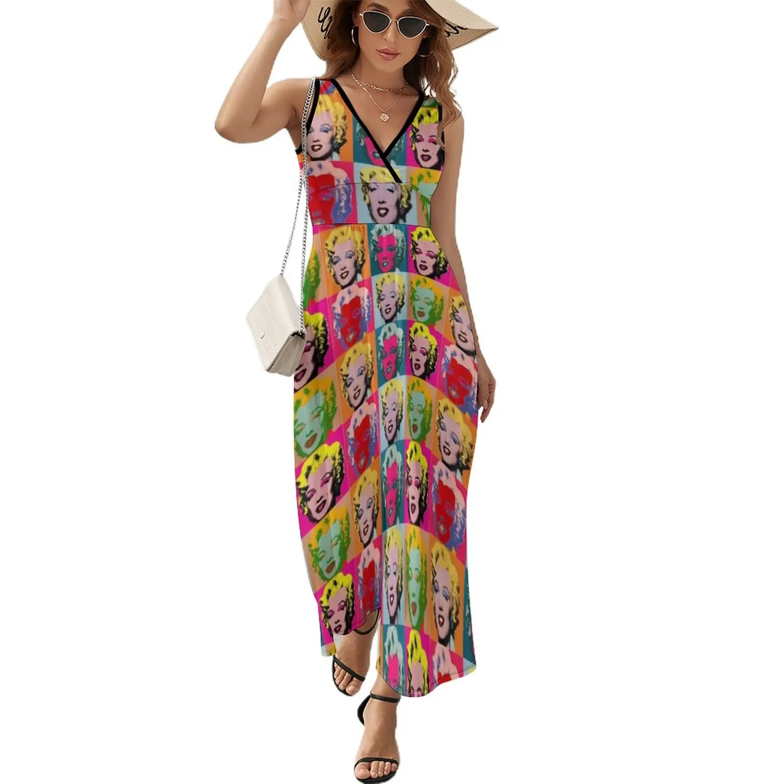 

Andy Warhol, Marilyn Monroe Sleeveless Dress Dresses Casual dresses clothing women summer 2024 prom dresses