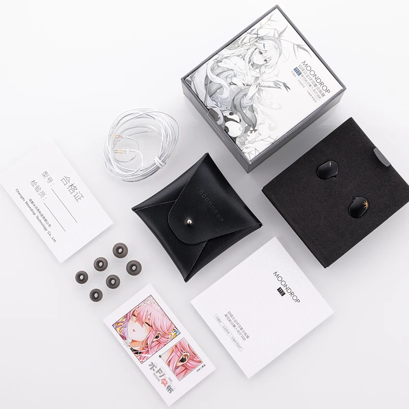 moondrop CD 4枚セット MOONDROP PSYCHE 2DD+4BA+4Planar In-ear Headphone