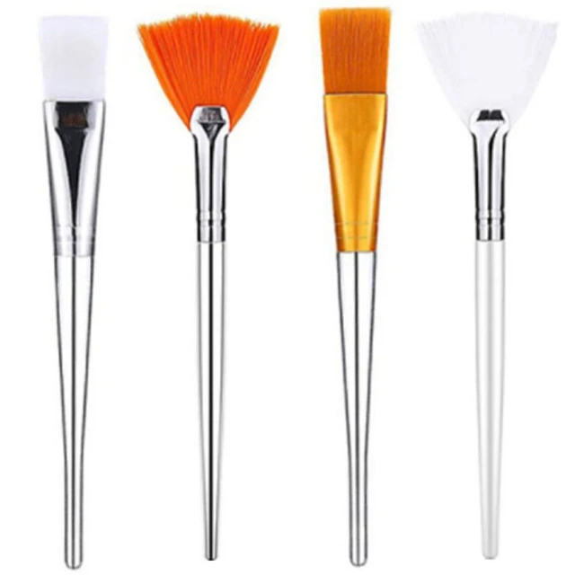 14 Pieces Fan Brushes Facial Applicator Brush Soft Fan Brushes Acid  Applicator Brush Cosmetic Makeup Applicator