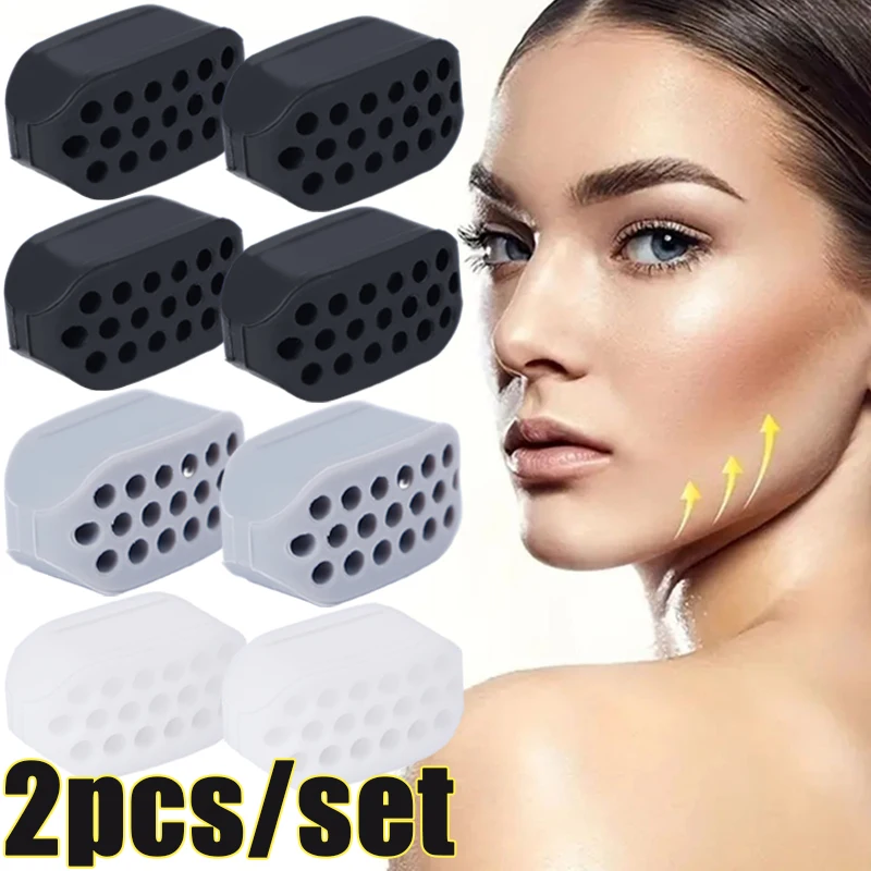 

Mandibular Exerciser Exercise Face Line Chin Neck Ball Trainer Silicone Workout Exercises Masseter Strengthener Strap Facial