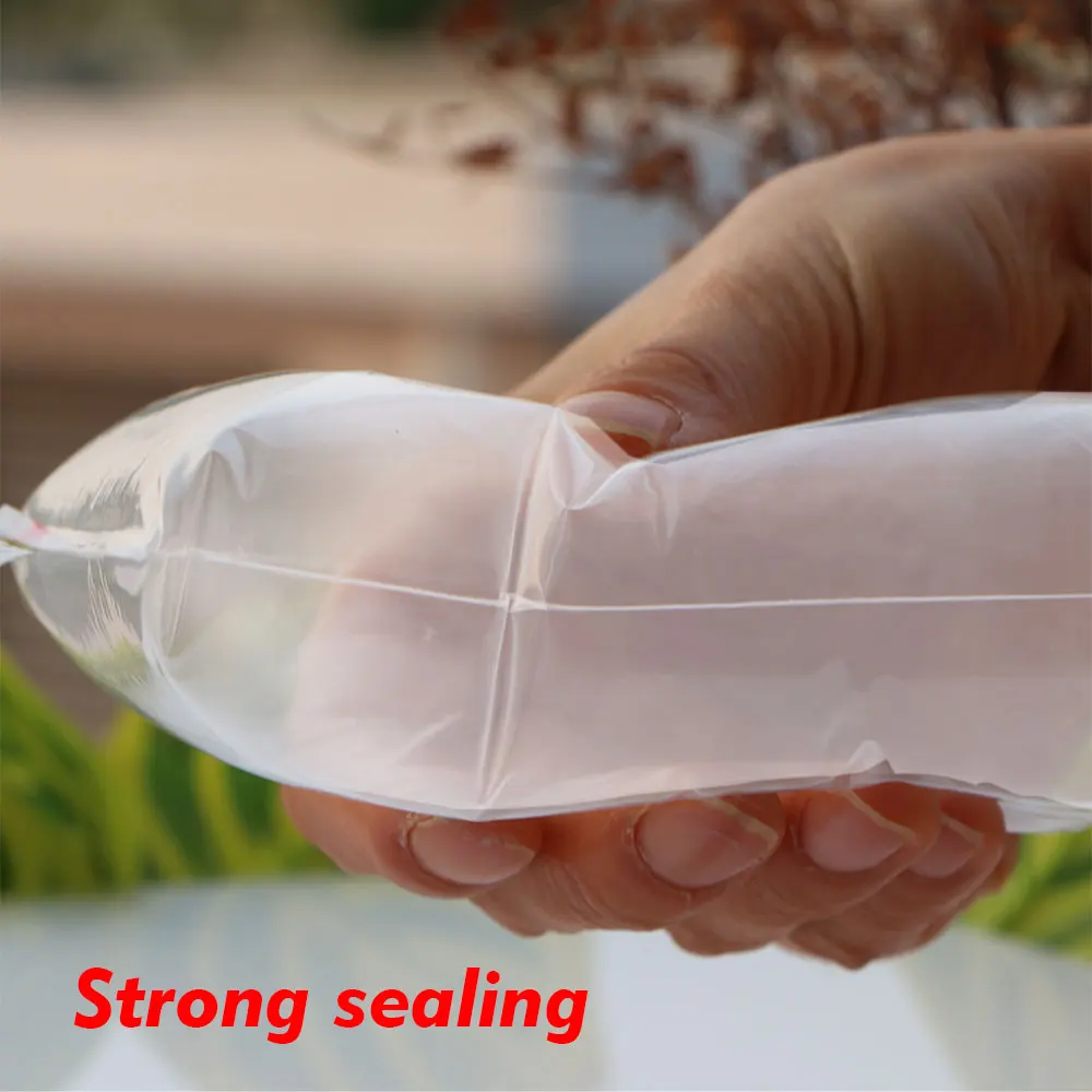 0.1mm Thick Reclosable Zip Lock Plastic Bags Transparent Vacuum Storage Bag for Home Supermarket Food Seal Organizer Ziplock Bag 3