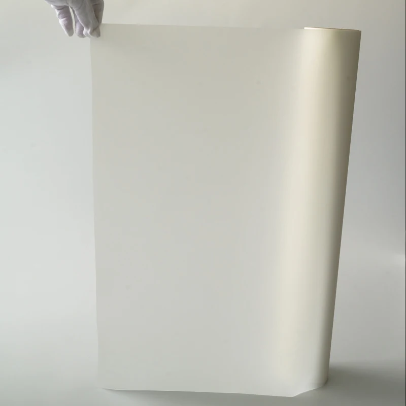 고품질 60cm 75u 열전달 dtf 필름 롤, 단일 및 양면 무광택 표면