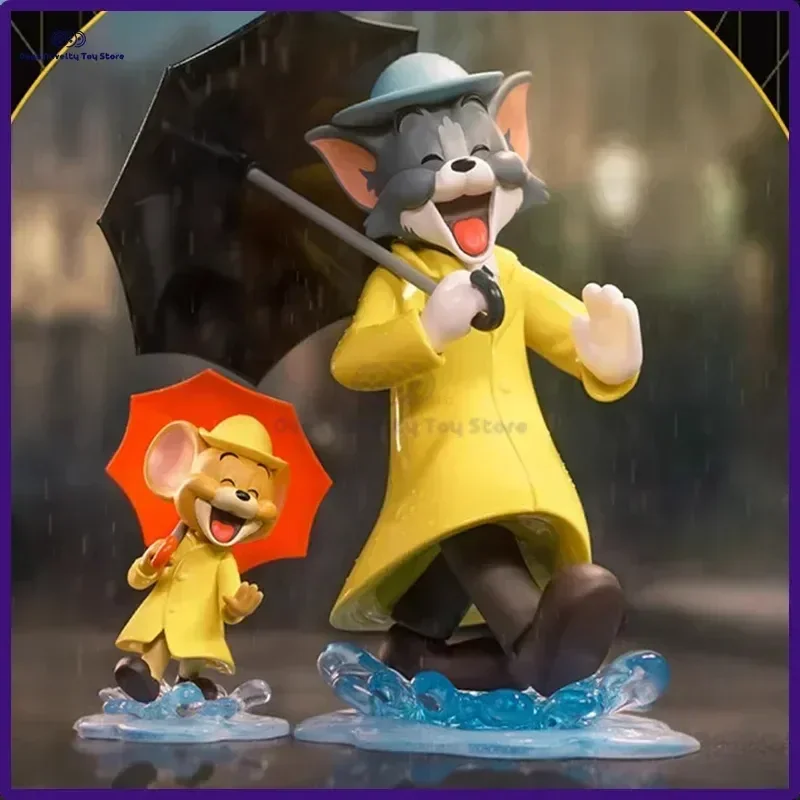 

9cm Tom And Jerry Warner Anniversary Collection Series Blind Box Tom And Jerry Anime Action Figure Cute Kawaii Figurine Toy Gift