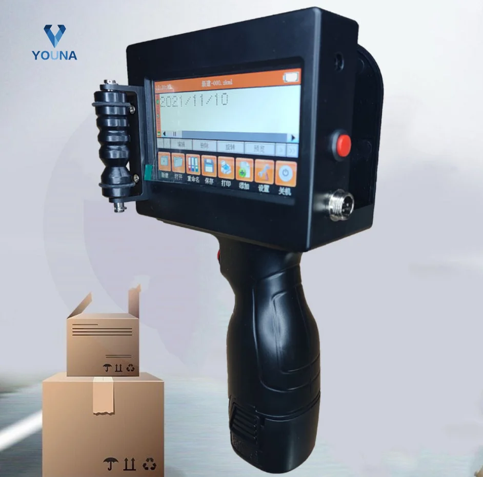 

Карманный струйный принтер с номером 12,7 мм, Qr-код, штрих-код, Дата истечения срока годности, логотип партии, Быстросохнущие чернила, печать на бутылках, сумки, коробка