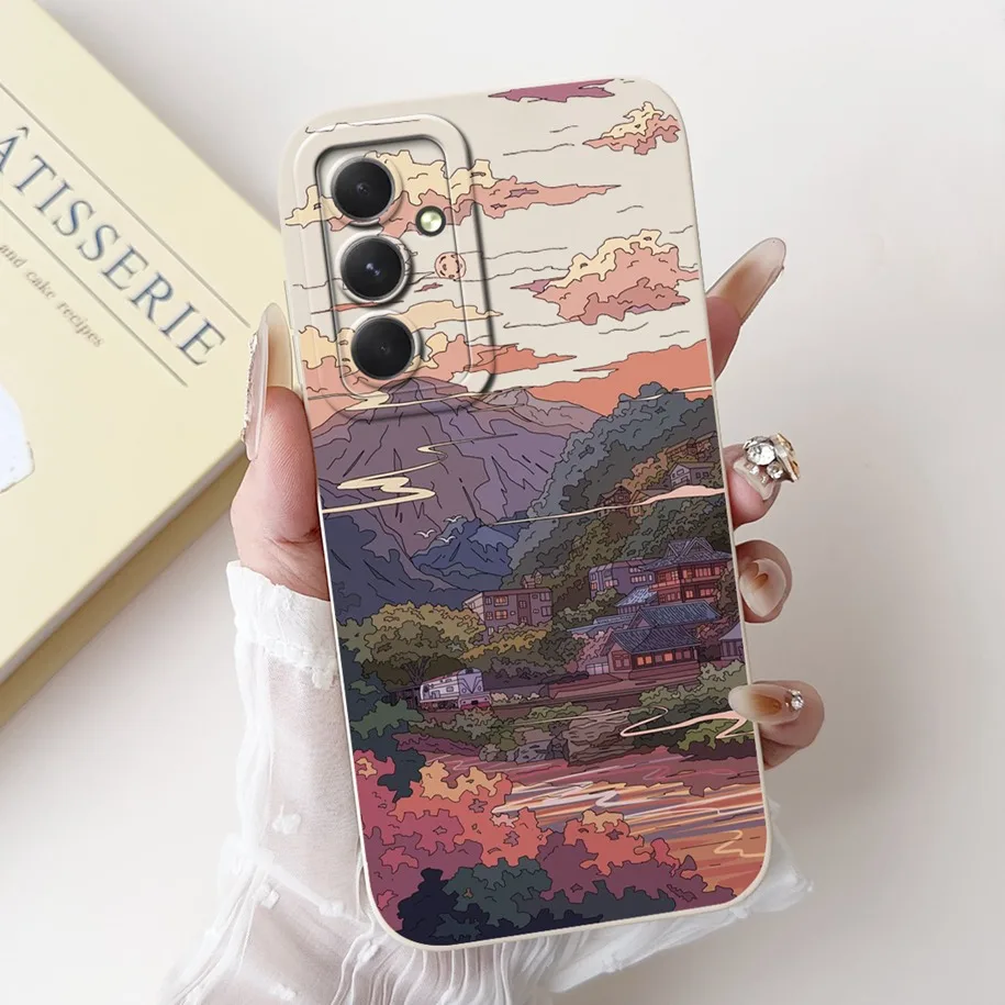 Soft Silicone Fashion Space Protector Phone Cover