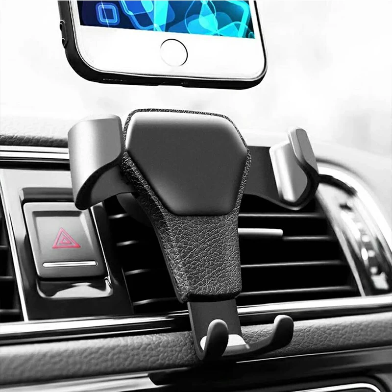 

Universal Gravity Auto Phone Holder Car Air Vent Clip Mount Mobile Phone Holder CellPhone Stand Smartphone GPS Support