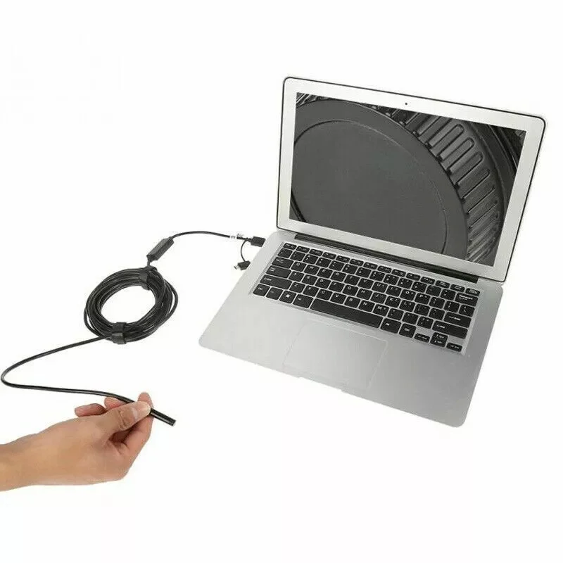 720P HD 8 Adjustable LED Lights, Auto Repair Industrial Endoscope, Micro Inspection Video Camera Snake Borescope Tube 3