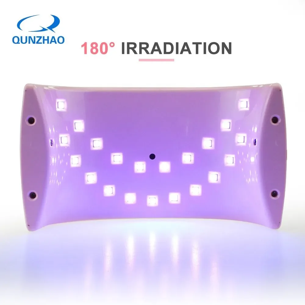 SunS6 Nail Dryer 48W UV LED Nail Lamps Smart Sensor 30s/60s Time Setting Machine for Curing Gel Polish Drying 6