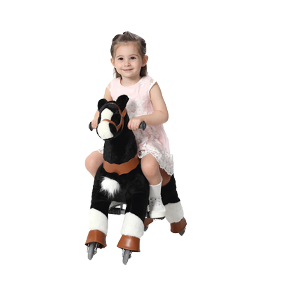 8-14 Years M Size Walking Mechanical Unicorn Riding Machine Horses toy