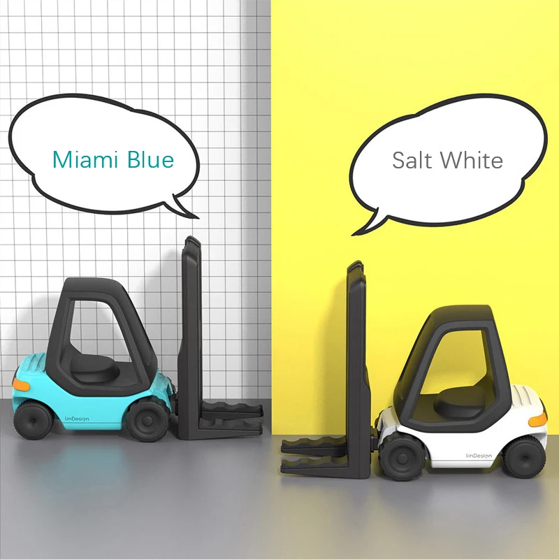 Forklift Style Universal Phone Holder With Fast Wireless Chargers Mobile Phone Bracket For Iphone 13 12 11 Pro Xs Max Plus