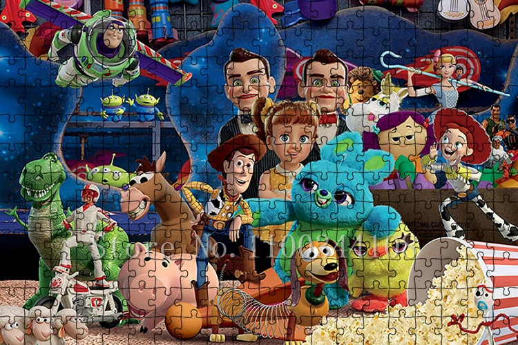 トイストーリー ウッディ バズ・ライトイヤー ジグソーパズル セット