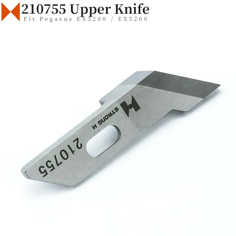 

210755 Carbide Tip Angled Upper Knife For Pegasus EX3200, EX5200, S52, E256 Industrial Overlock Machines.