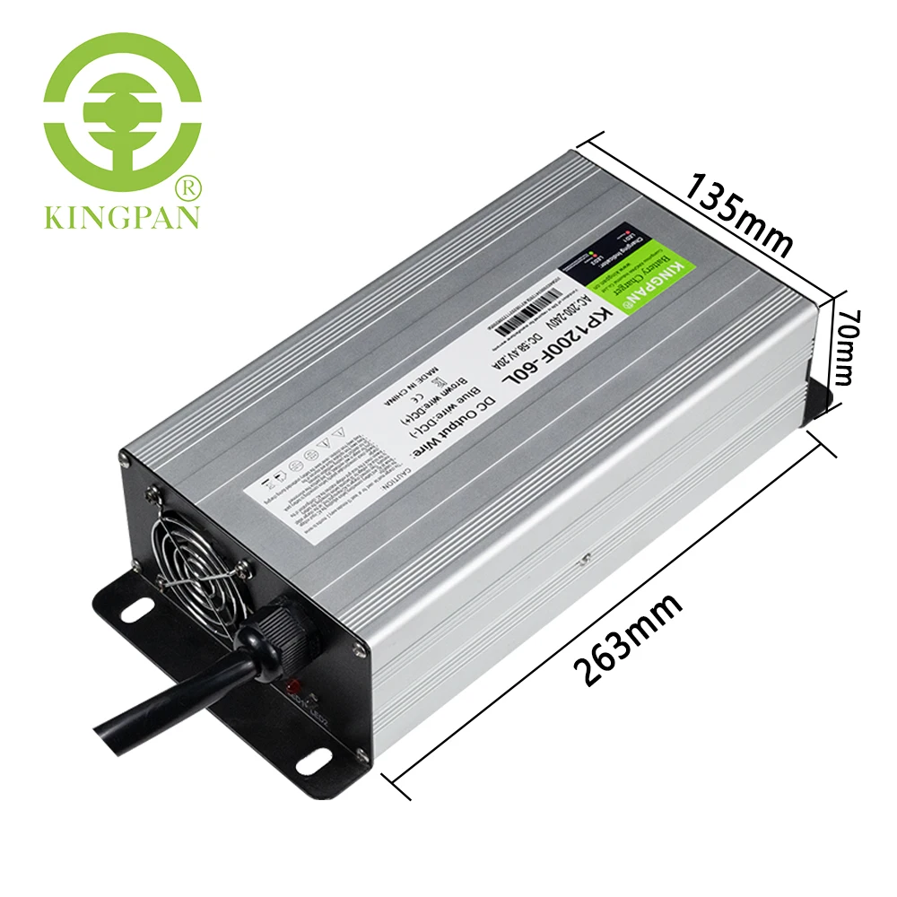 KP 1200F 1200W  48V 20A 60V 15A 72V 12A Lead Acid Battery Charger 36 Volt Golf Club Car Forklift EZGO TXT RXV Charger lot 10pcs diy t type or i type snap on 9v battery holder clip connector hard shell 15cm cable lead socket plug buckle wire