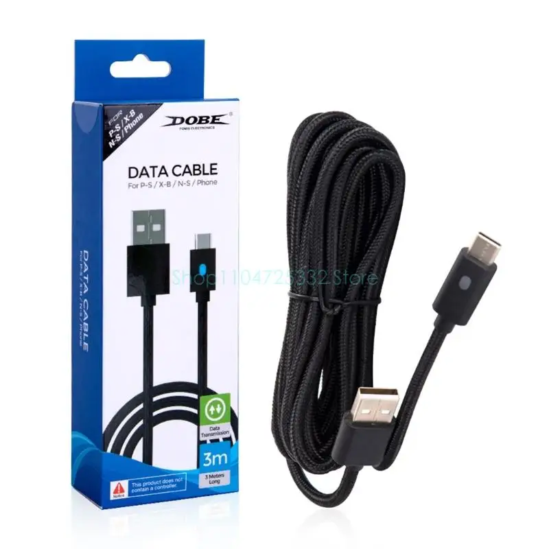 컨트롤러 전원 충전 코드 액세서리 용 3 미터 USB 충전기 케이블