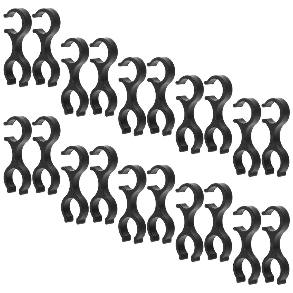 

Alpenstock Accessories Trekking Pole Clips Walking Cane Hiking Plastic Connect Stick Carabiner