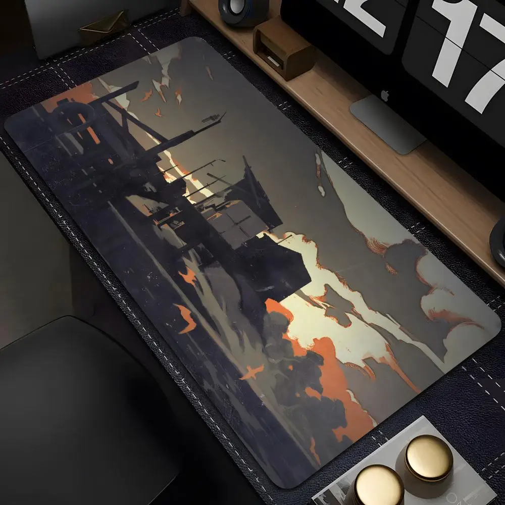 Disco Elysium Mouse Pad Hot Game Mouse Pad Grande Computer Mouse Gamer Pad Gaming Mouse Pad Impermeabile In Pelle Pu 1000X500