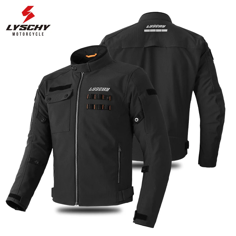 Four Season High Quality Comfortable LYSCHY Casual Cycling Clothing Men Women Windproof Waterproof Warm Motorcycle Riding Jacket
