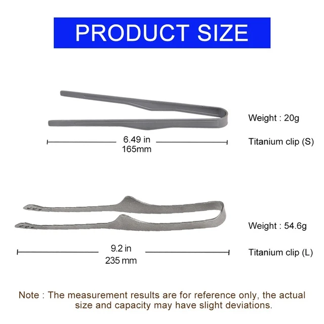 Titanium Tea Cup Clip – Ultralight Anti-Scalding Camping Tongs 2