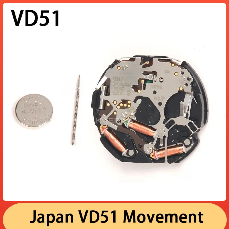 Новинка, японский механизм TMI Tenmadu VD51, часы VD51C VD51B с множеством движений кинетической энергии, 5 стрелок, часы, запасные части (art.: 3920c7c676cfa) - 3920c7c676cfa