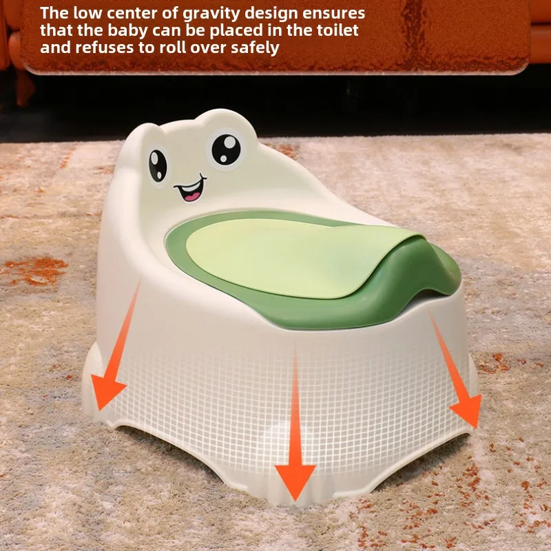 Baby Potty and Seat Smooth Potty Stool Thickened Children Toilet Training Boys Girls Infant Urine Potty Outdoor Travel Toilet 6