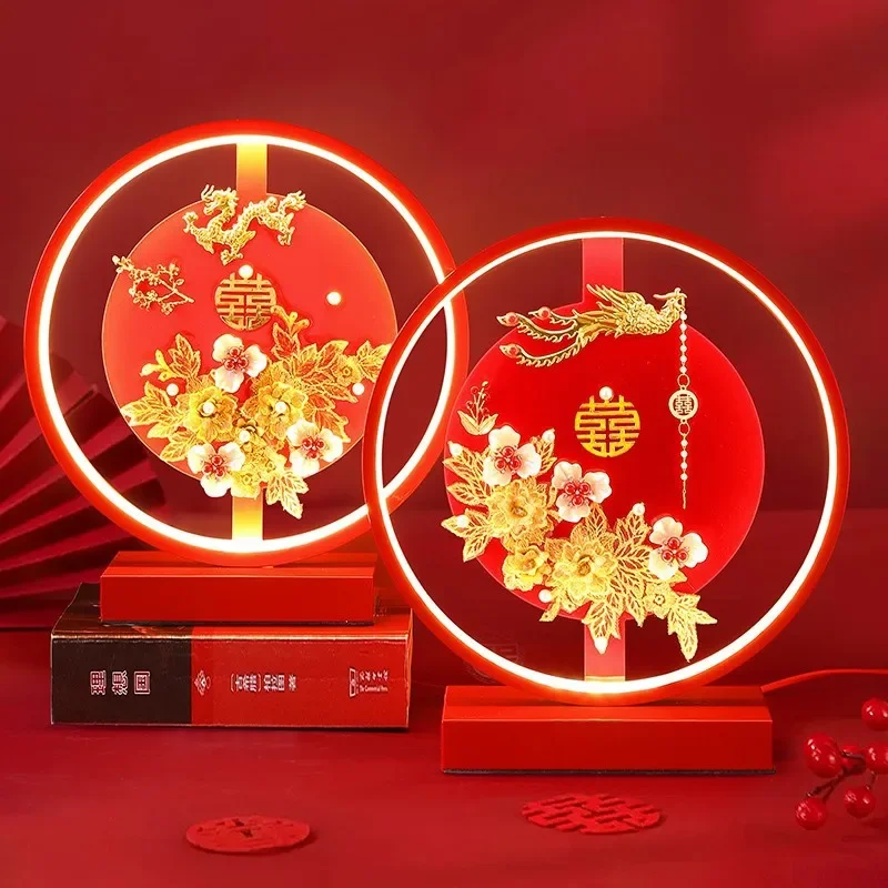 

Свадебный подарок для лучшего друга невесты, Высококачественная лампа Changming, настольная лампа, украшение свадебной комнаты