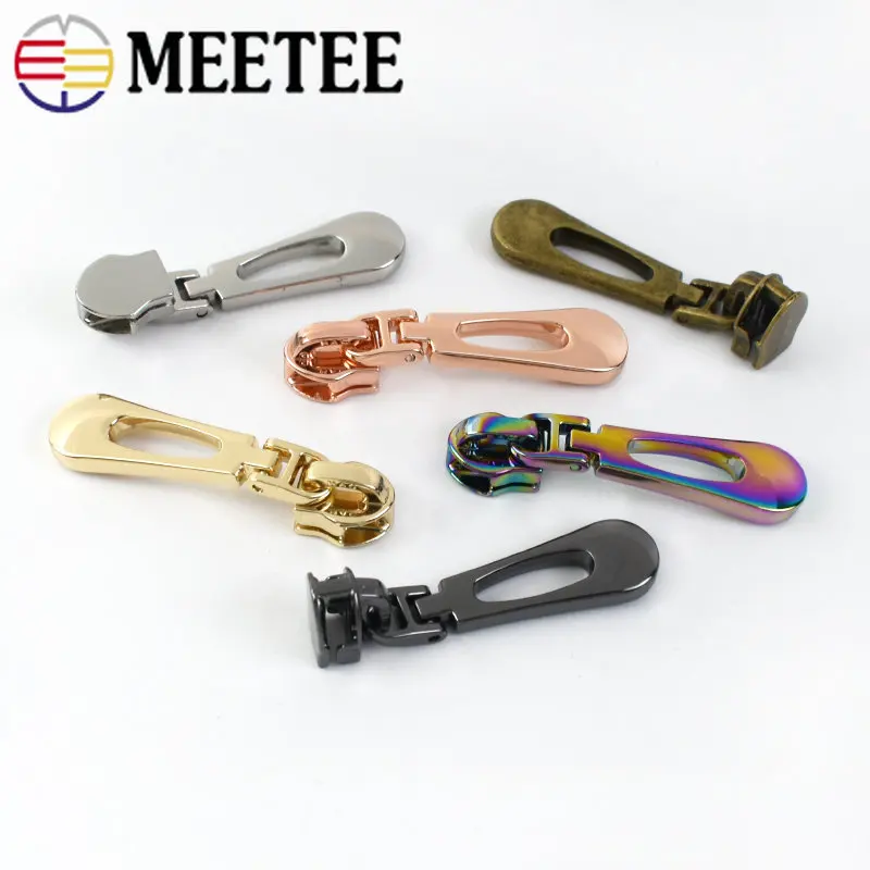 5 Zipper Pulls Slider Puller End Ziper Fermeture Eclair Zip Cremalleras  Para Bolsos Curseur Eclair Ropa Usada Por Mayor Tas - AliExpress