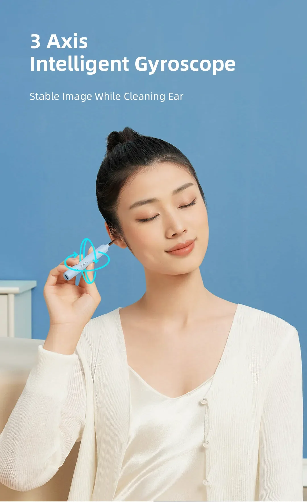Nettoyeur d'oreille avec caméra,otoscope endoscope - 1080p image 11 Nettoyeur d'oreille avec caméra,otoscope endoscope - 1080p - S67b88a3c04264cd5afd84522c724d332L