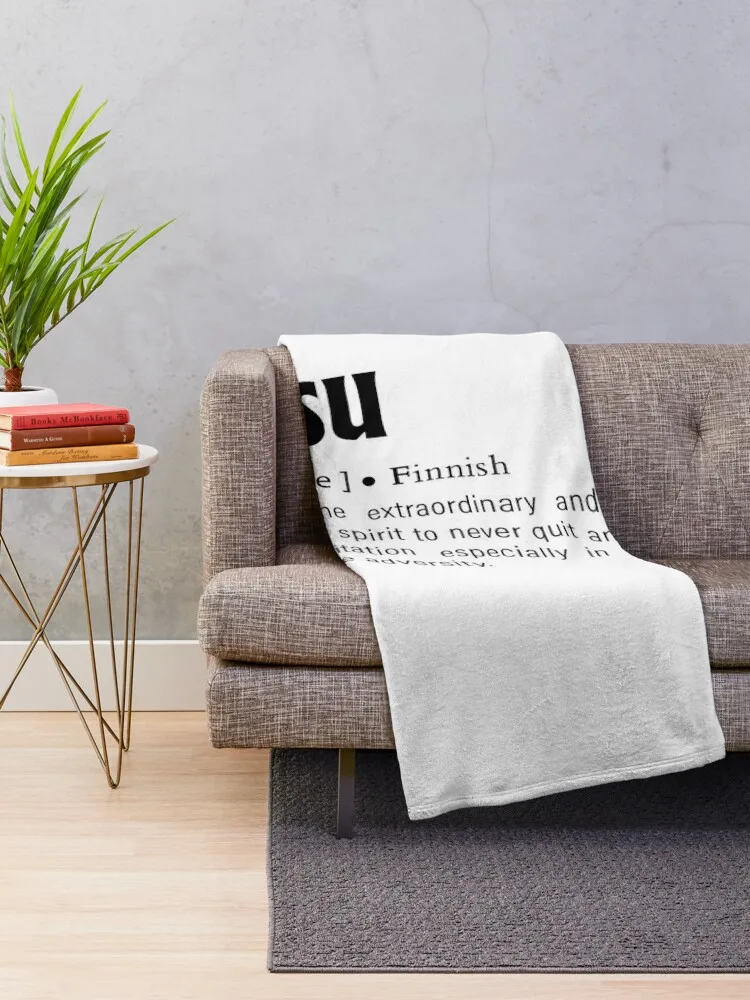 Sisu: Definition of Finnish word Throw Blanket Blanket For Sofa Soft Plaid Fuzzy Blanket