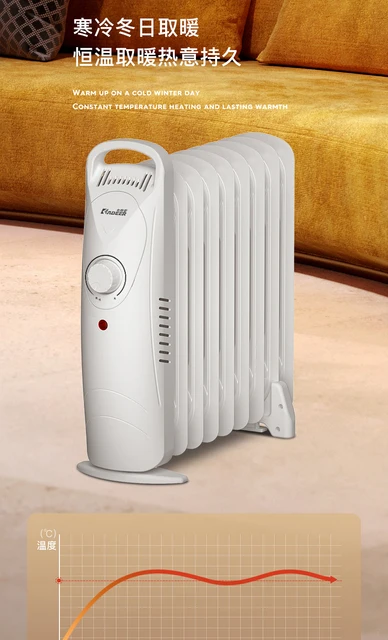 Electric Heater Home Energy Saving Heater For Room Electric Oil Filled  Heater Small Hot Air Electric Sheet Knob Control Heating - Electric Oil  Filled Heater - AliExpress