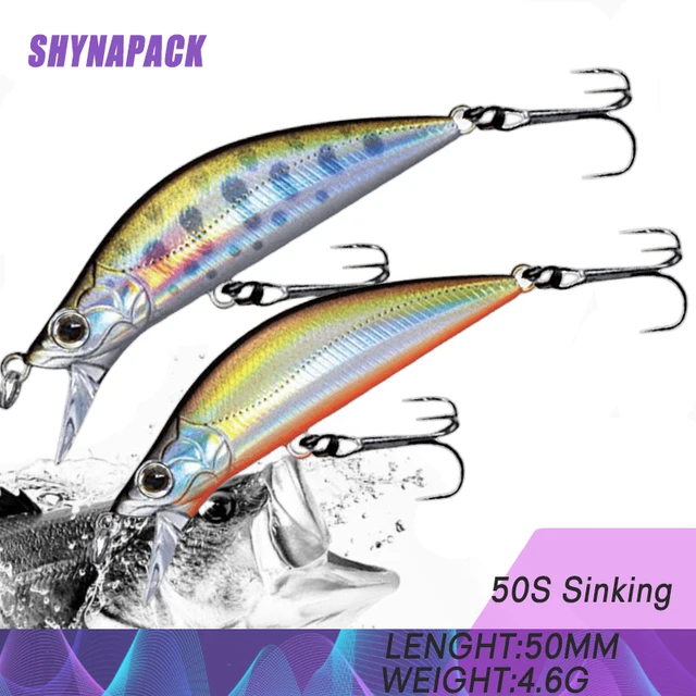 레이저 느린 혼합 미노우 낚시 미끼 세트: 낚시꾼의 성공을 위한 필수품