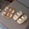 2024 Children Sandals for Girls and Boys Summer Fashionable Korean Style Comfortable Soft Sole Casual Cute Baby Beach Shoes 1