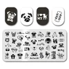 Newest Nail Stamp MouTeen Full Products Mixed Sassy Nail Stamping Plates Manicure Stencil Set For Nail 4