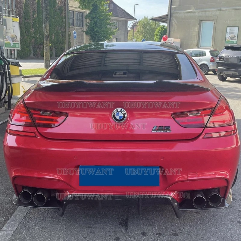 

For BMW 6 Series F06 F12 4-door 2-door PSM Style Carbon Fiber Trunk Spoiler Wing 640i 640d 650i
