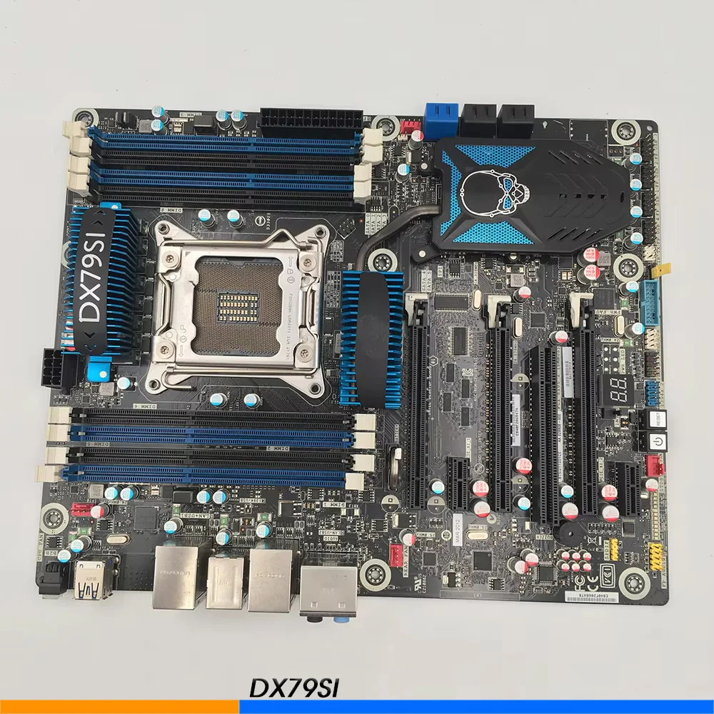 X79 DX79SI Skull System High end Luxury Motherboard For Intel Support E5 I7 3960X LGA 2011