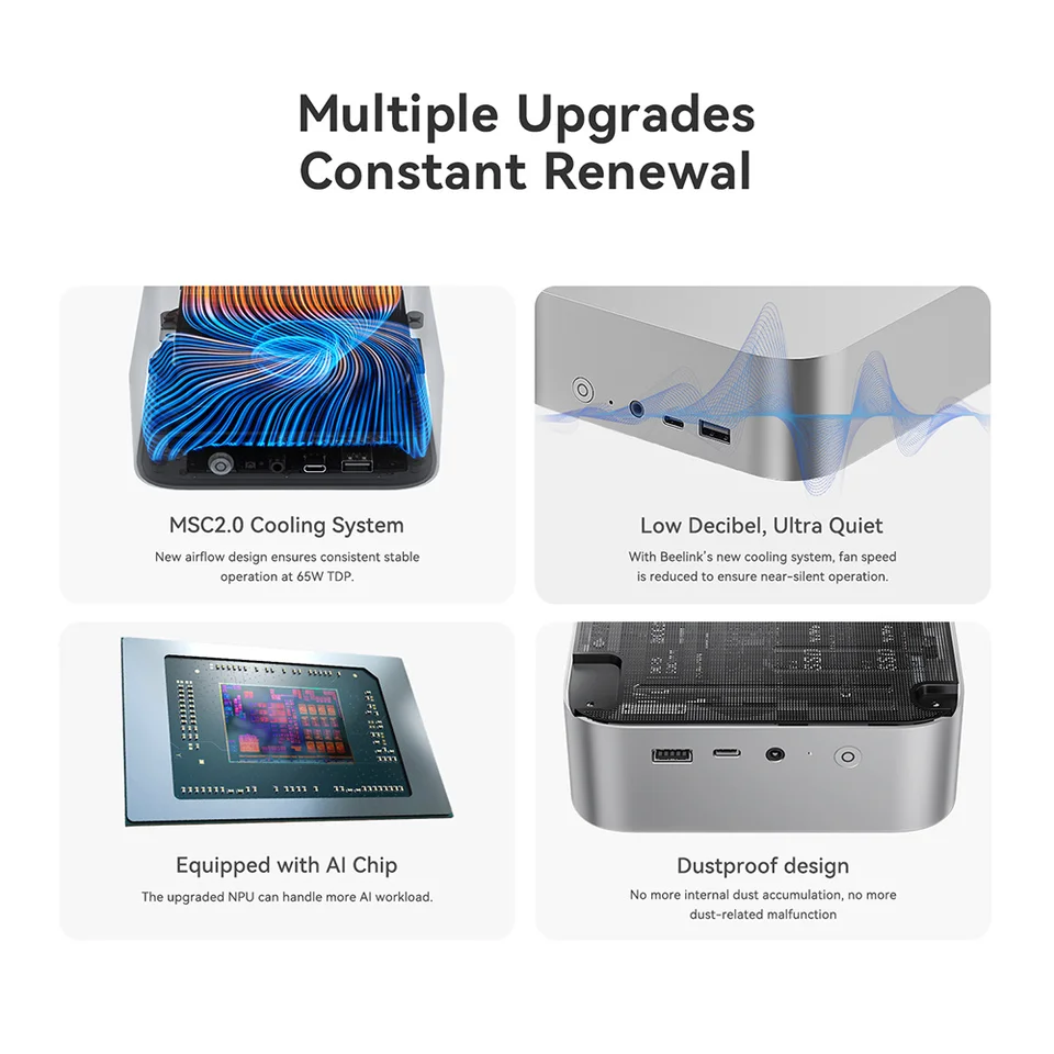 Beelink SER8 ミニ PC 11 AMD Ryzen 7 8845HS 61H45scI1JL._AC_UL210_SR210,