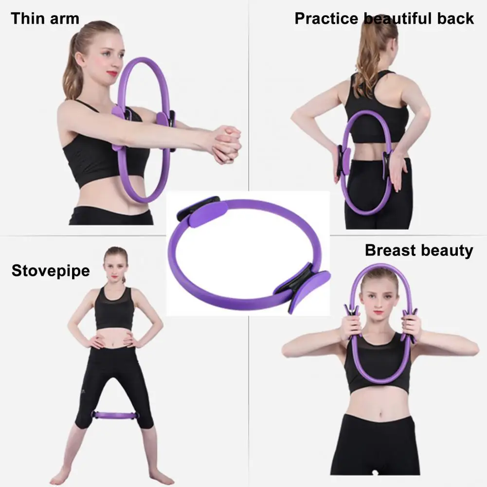 Yoga Fitness Kit Pilates Ring Yoga Ball Glute Booty Band Figure 8 Resistance Band Stretching Belt Gym Equipment 11Pcs/Set