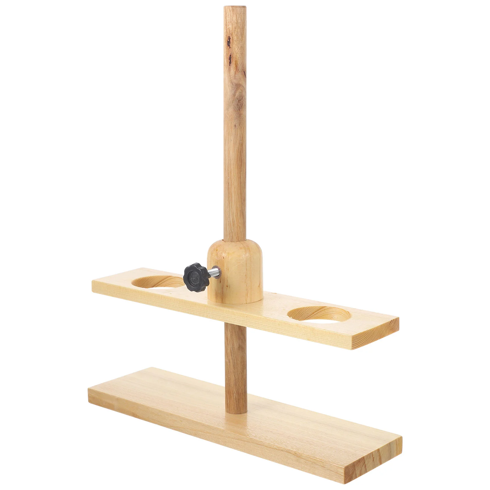 Lab Stand Experiment Bench Funnel Rack Chemical Laboratory Teaching Equipment Wooden Stand