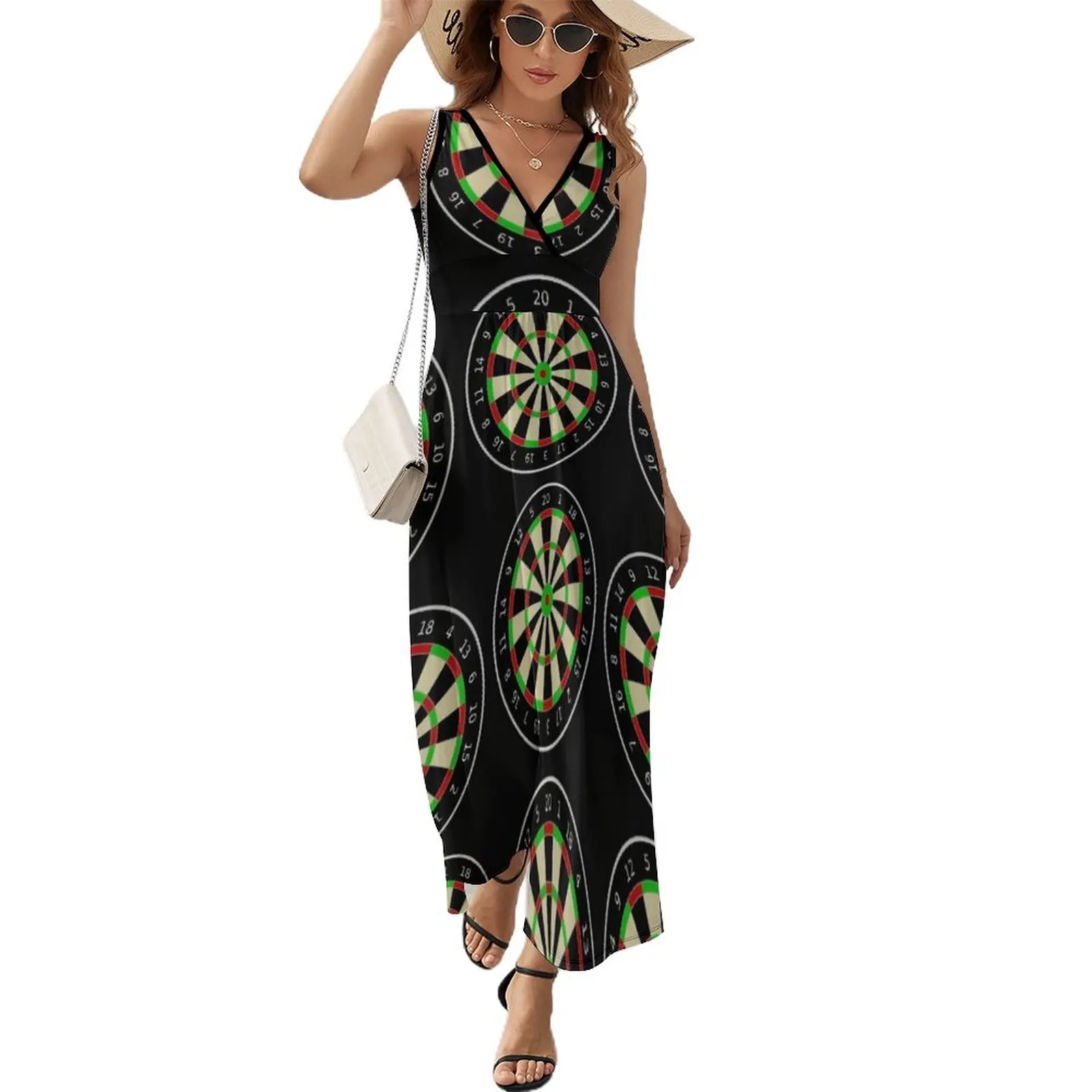 

Dartboard Sleeveless Dress dress party night women's evening dresses 2024