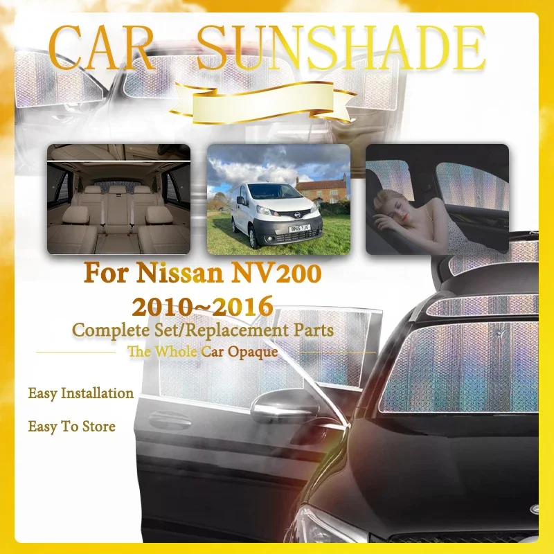 

Солнцезащитный козырек для автомобиля, подходит для Nissan NV200 Evalia Vanette Chevrolet City Express 2010 ~ 2016