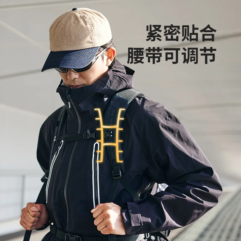 네이처하이크 대용량 헬륨 야외 하이킹 등산 배낭, 배낭 레저 통근 배낭, 25L, 2024 신제품