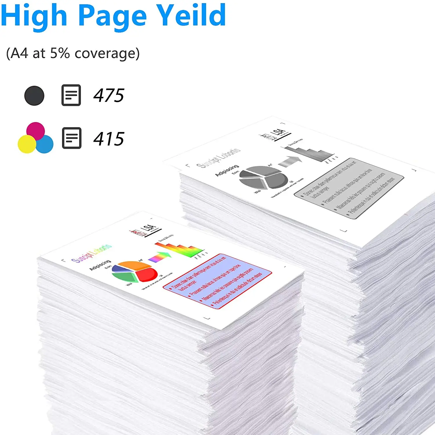 Description Picture 3 of itemNineLeaf Remanufactured hp21xl and hp22xl ink cartridges HP21 21 22 Ink Compatible with HP Deskjet F2180 F380 F2280 F4180 D1460