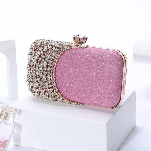 Pink diamond purse Clearance